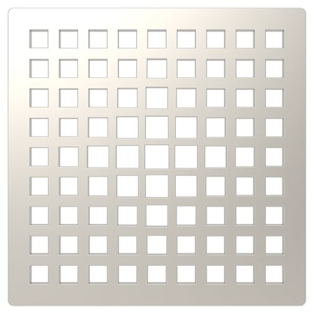 Newport Brass 4" Square Shower Drain in Polished Nickel 233-401-15